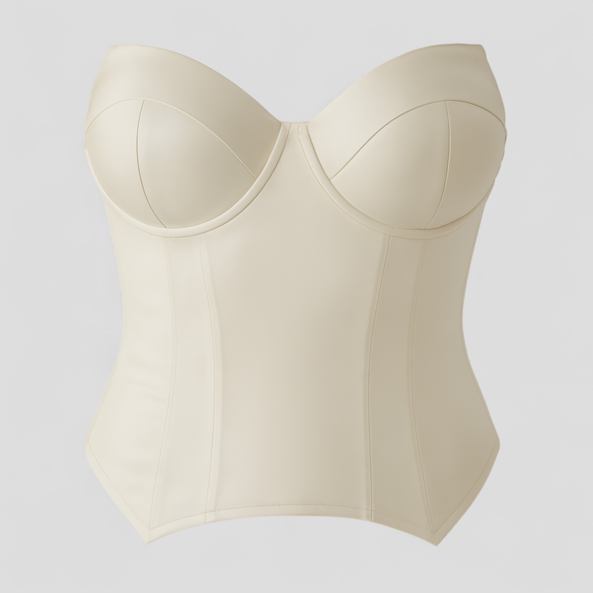 Violette™ - Polyester bustier - Beige - women's fashion - {{ product_tags }