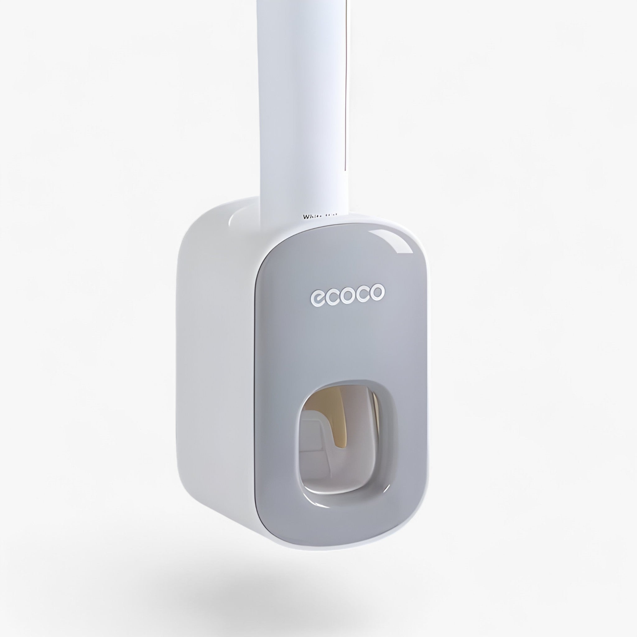 Tandbørsteholder | Automatisk dispenser - Vægholder med hylde - Grå - house & garden - {{ product_tags }