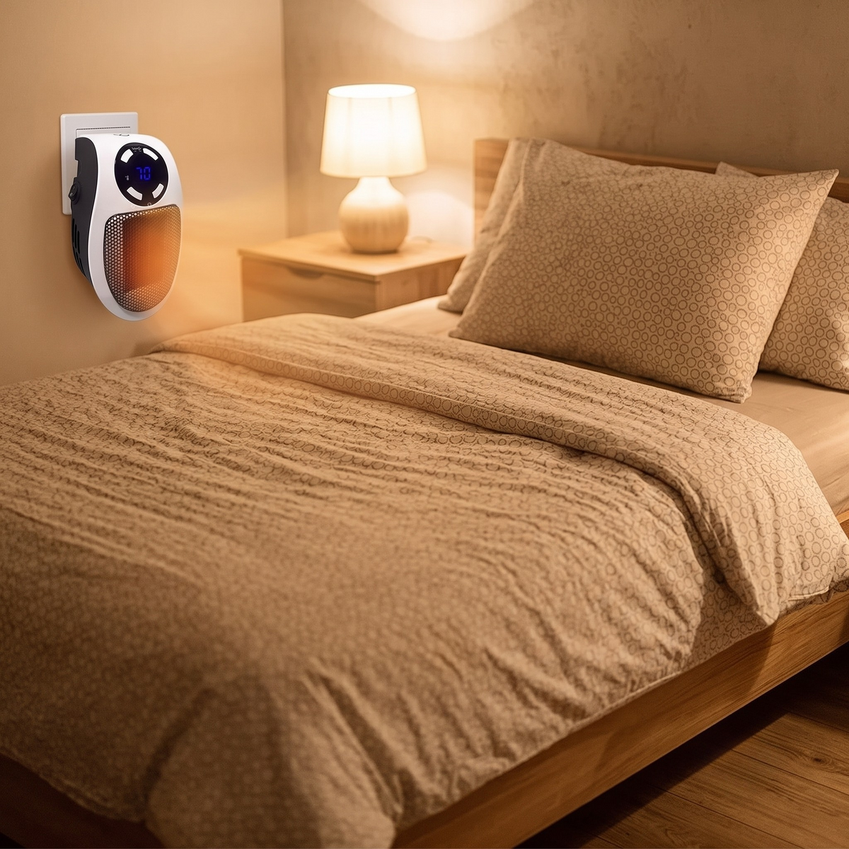 HeatPlug Mini Stikkontakt Varmeapparat - - Space Heaters - {{ product_tags }