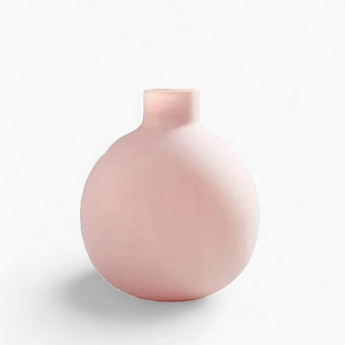 Moderne Keramikvase-kollektion | Flerfarvet Stilig Minimalistisk Indretning - Rosa Vase Stor - house & garden - {{ product_tags }