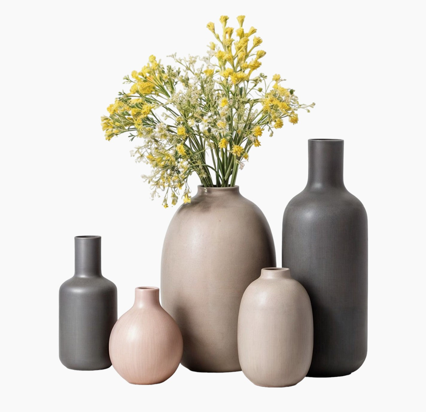 Moderne Keramikvase-kollektion | Flerfarvet Stilig Minimalistisk Indretning - - house & garden - {{ product_tags }