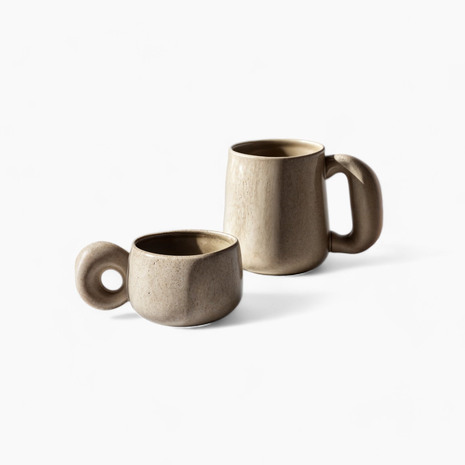 Louv Håndlavede Stenmugger | Unik Keramikservice - Beige - house & garden - {{ product_tags }