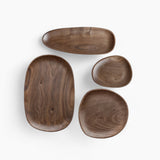 Elegant Tables in Walnut and Acacia | Premium Wood Service for Entertaining Style
