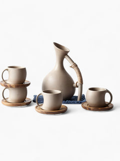 Håndlavede keramikmugs | Moderne organisk drikkegods