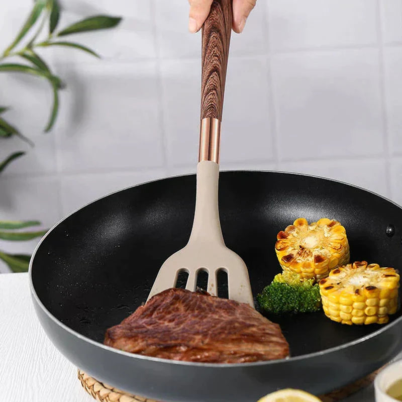 Sæt med 10 køkkenredskaber | Silikone af høj kvalitet - Carine - - house & garden - {{ product_tags }