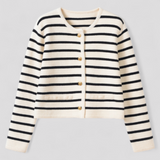 Nyk | Classic Striped Comfort Cardigan Timeless with Elegant Details