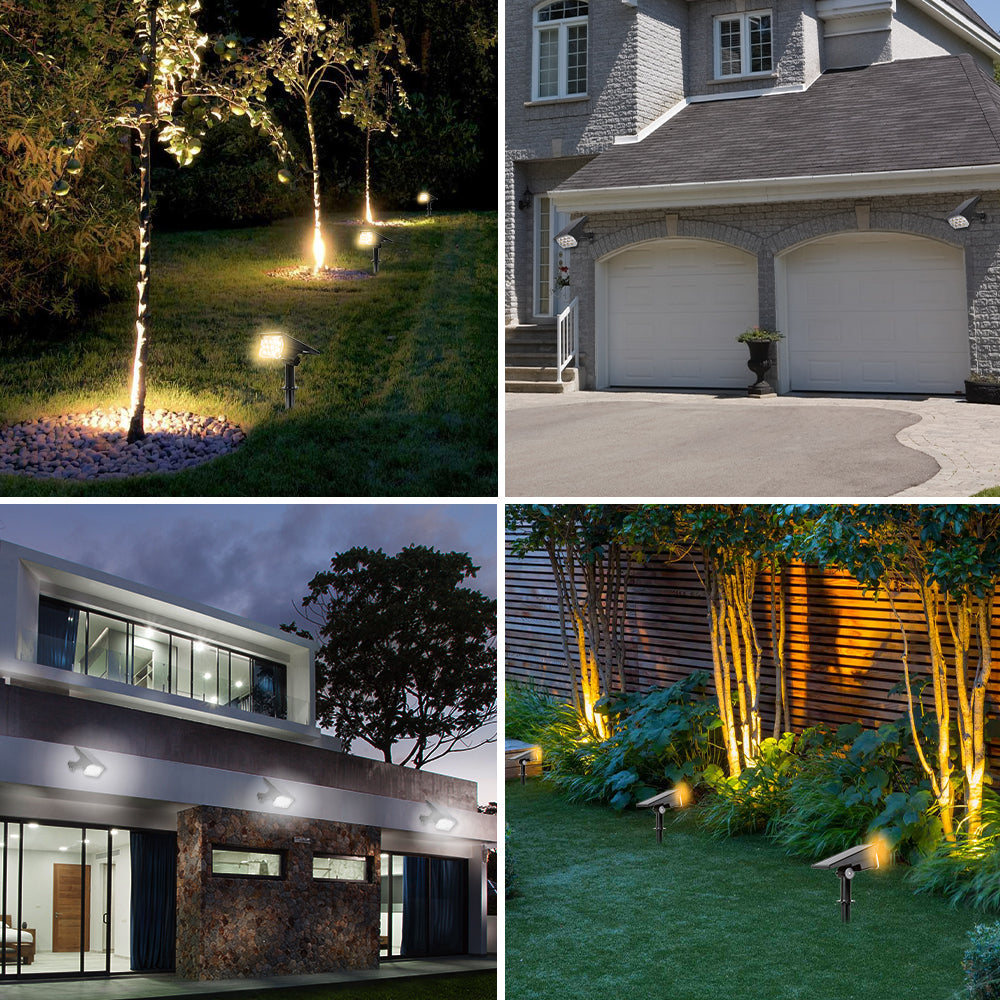 Luksus trådløs solcelle LED havespotlight til en magisk udendørs atmosfære - - house & garden - {{ product_tags }