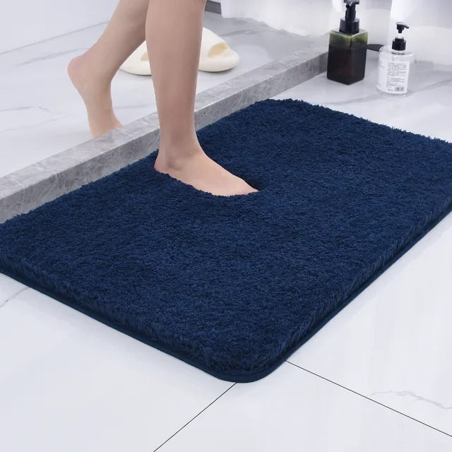 Badeforlægger i blød mikrofiber - skridsikker og absorberende - - Bath & Shower Mats - {{ product_tags }