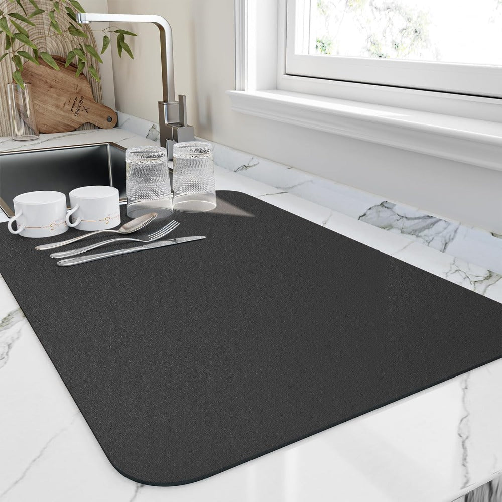 Køkkenopvaskemåtte i diatomit - hurtigtørrende og absorberende - - Kitchen Mats - {{ product_tags }