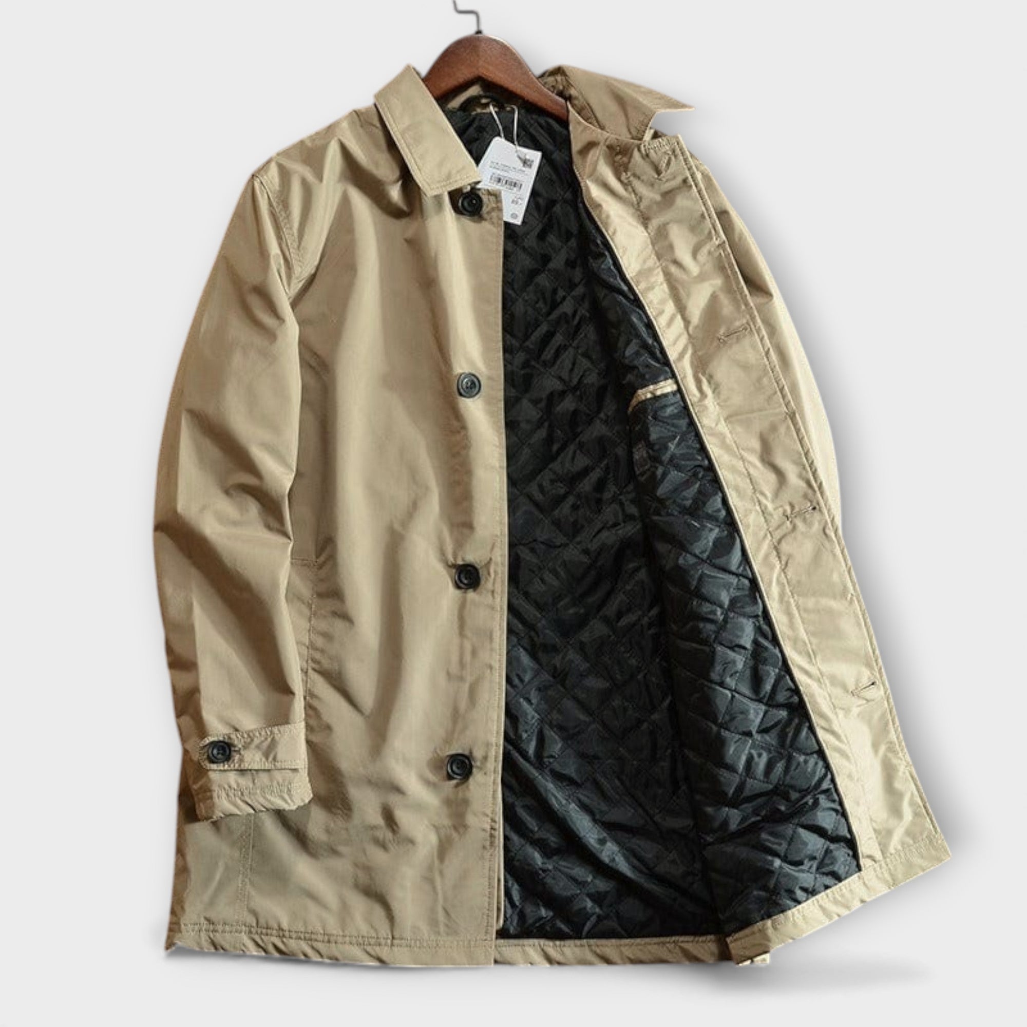 Elisabeth | Mænd's Sophisticated Urban Frakke til Moderne Style