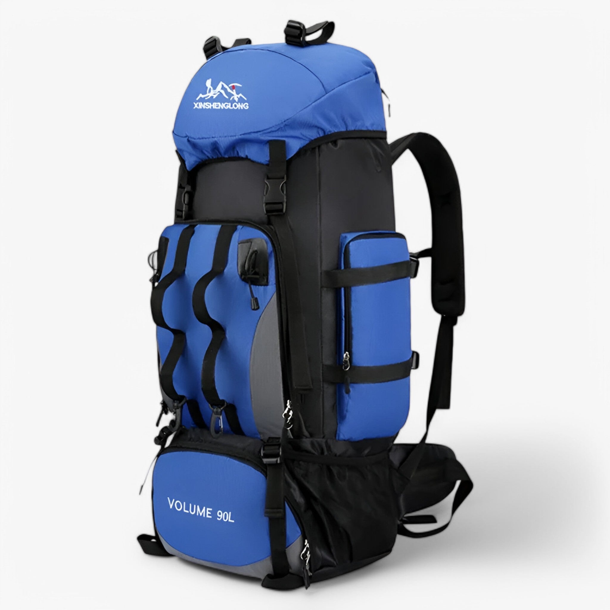 Vandtæt rygsæk til vandreture og camping - Blå - bags - {{ product_tags }