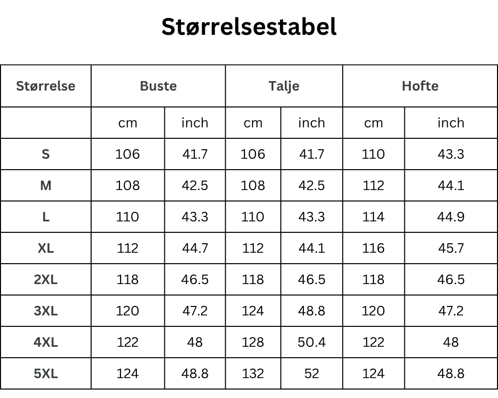 Size Guide