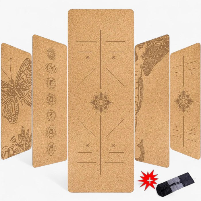 Sofia | Yogamåtte i naturkork - - Sofia | Yogamåtte i naturkork - €25 - {{ product_tags }
