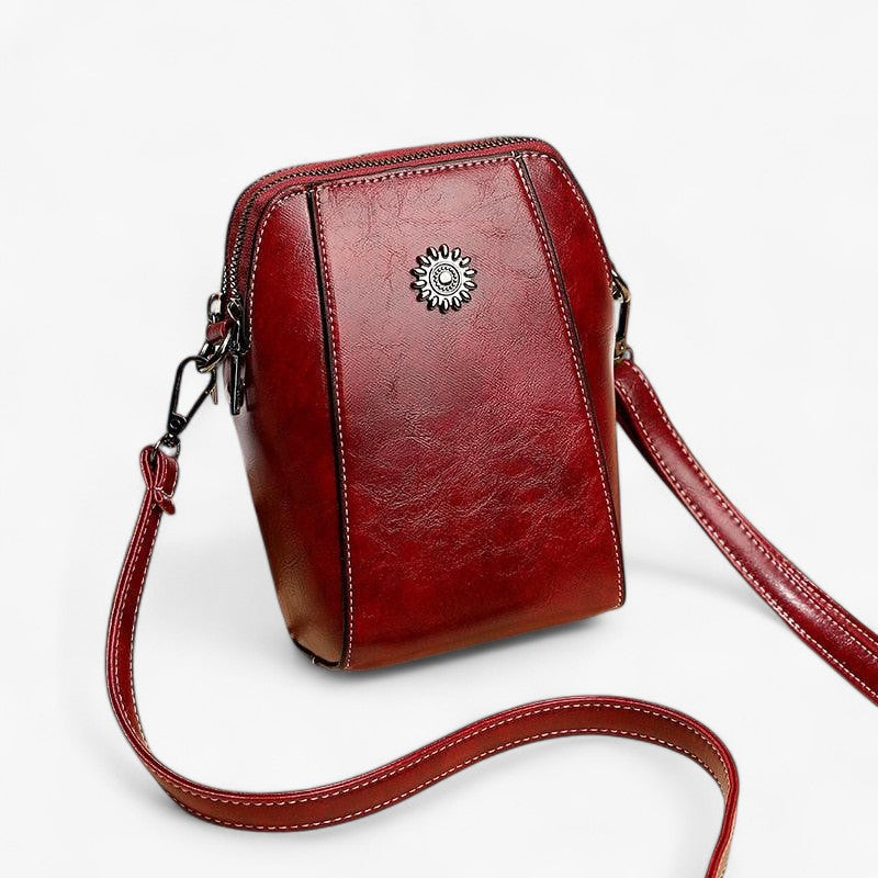 LeatherBag™ - Taske til mobiltelefon - Rød - bags - {{ product_tags }