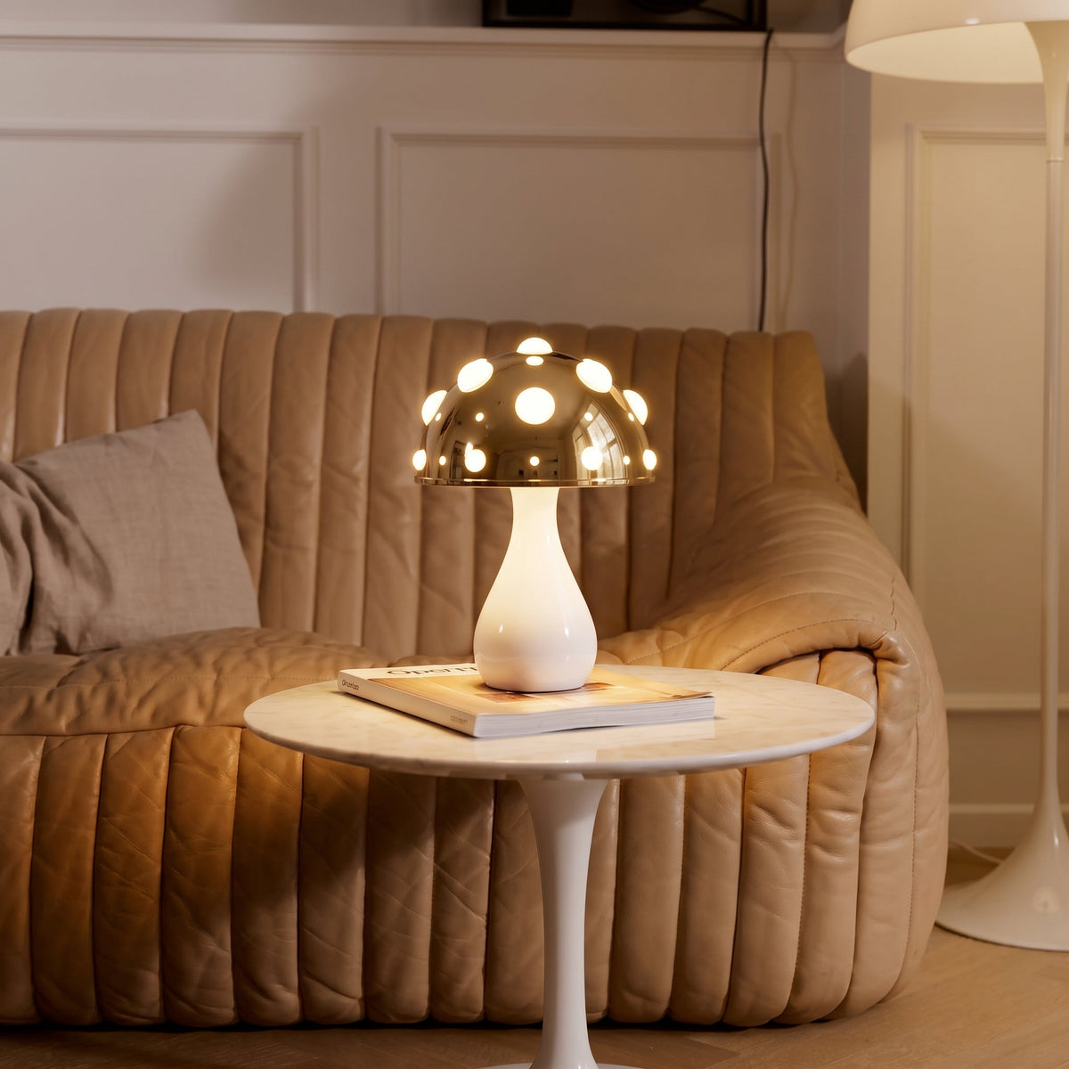 Svamp Bordlampe - Moderne Metal Dæmpbart Design