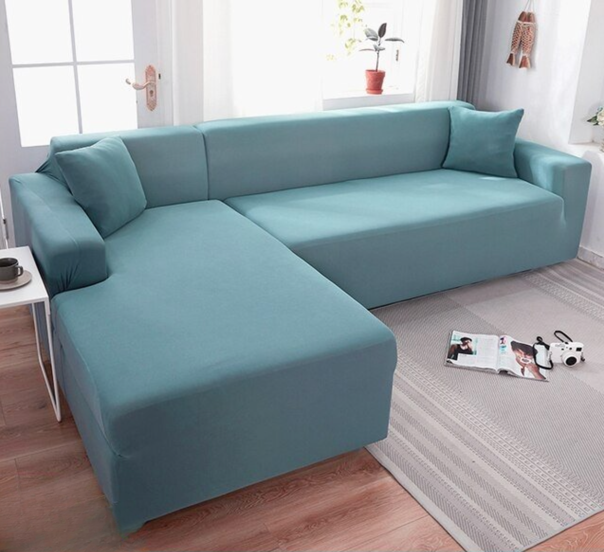 SofCove - vaskbart betræk med forlænget levetid, vandafvisende, elastisk - Blå - SofCove - vaskbart betræk med forlænget levetid, vandafvisende, elastisk- €25 - {{ product_tags }