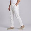 Hør Bukser Herre Wide Leg Casual Sommer