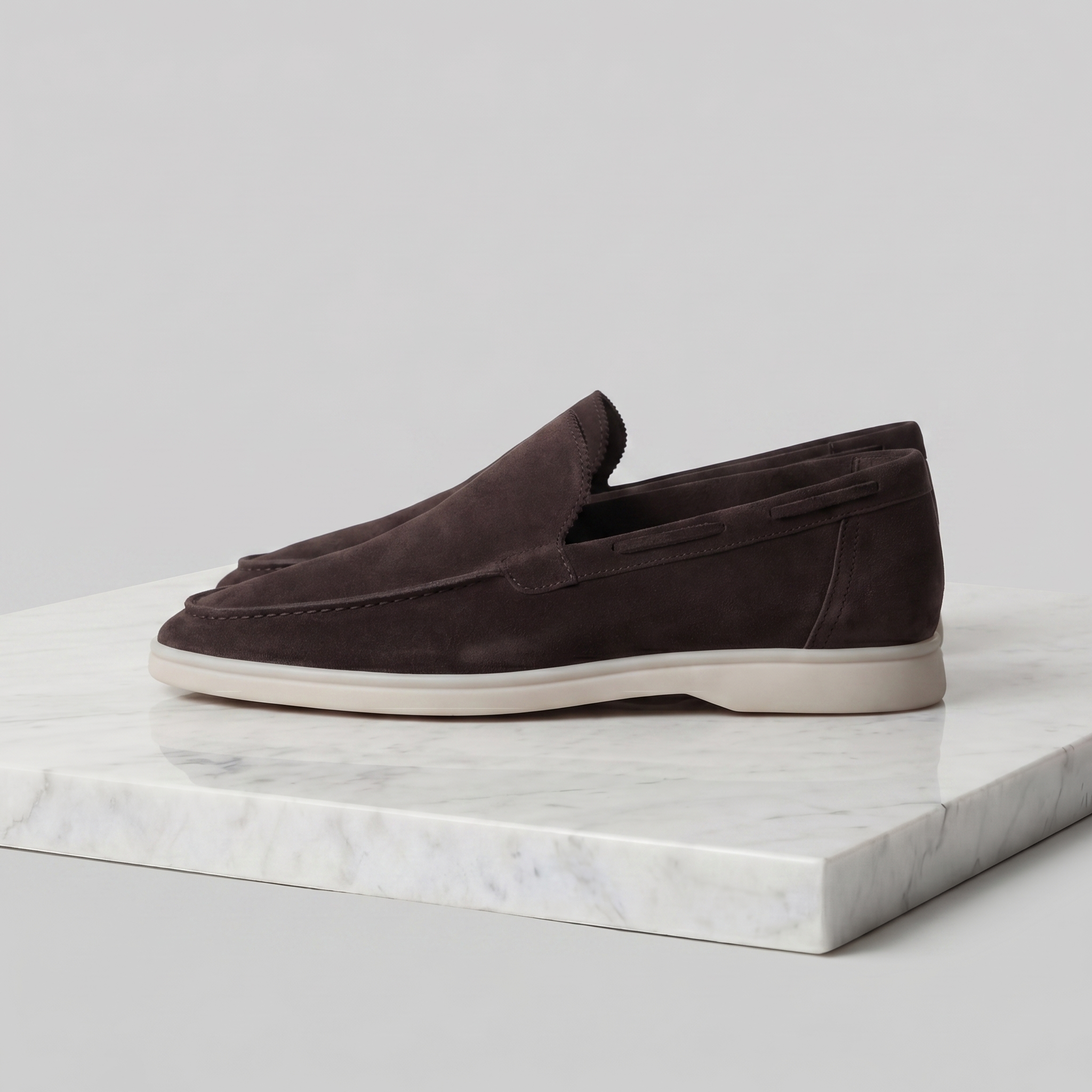 Elegante Herre Loafers i Ruskind - Klassisk & Alsidig Stil - - men loafers - {{ product_tags }