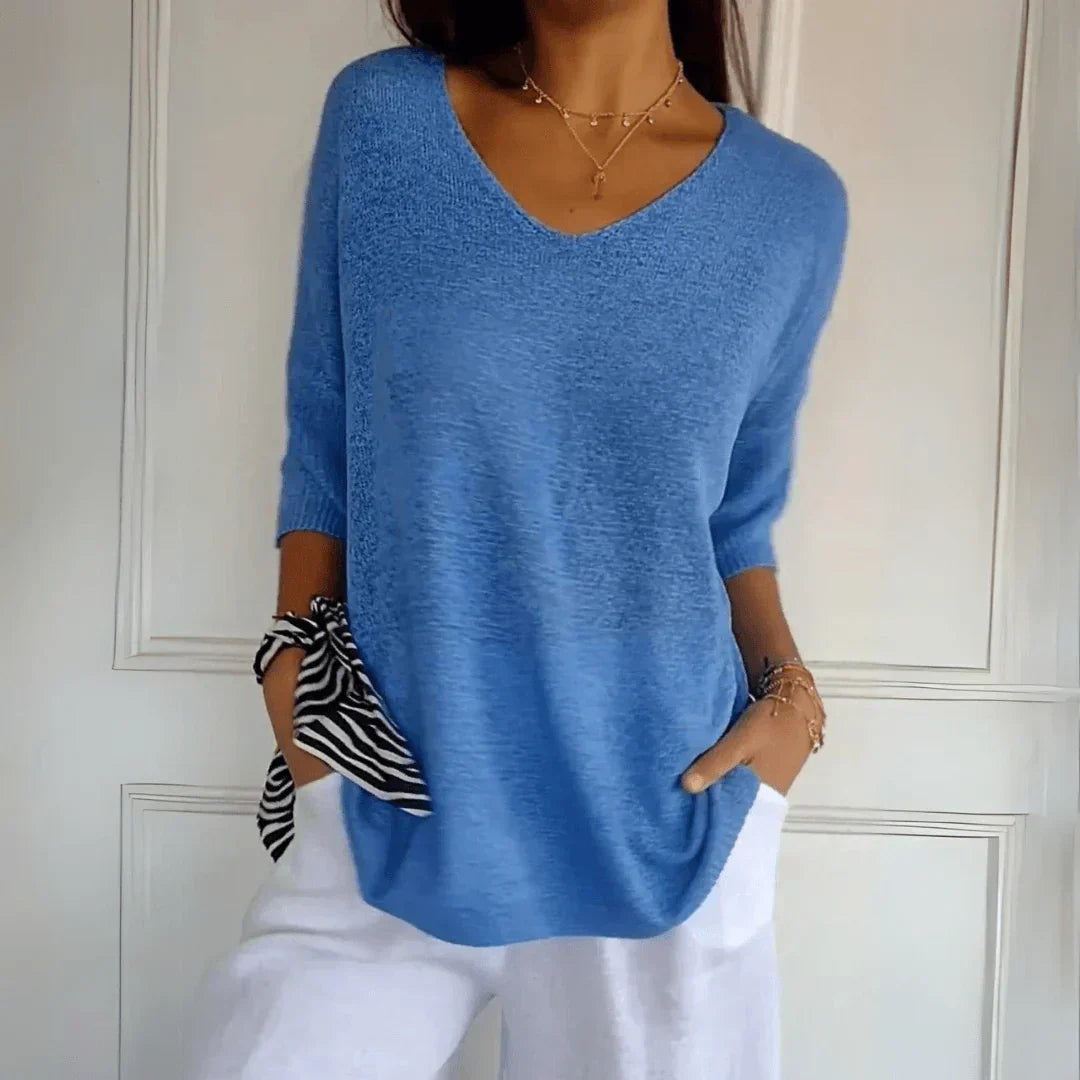Azure™ | Afslappet elegant top