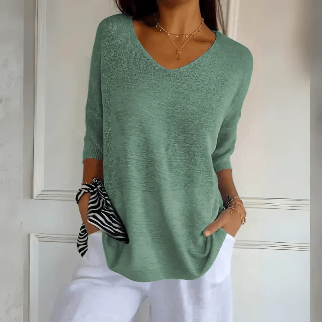 Azure™ | Afslappet elegant top