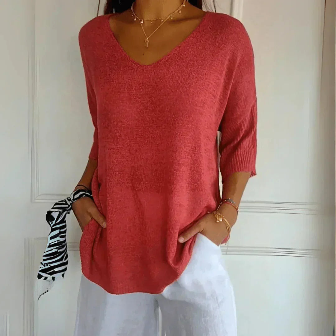 Azure™ | Afslappet elegant top