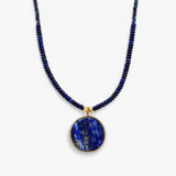 Ronda Necklace in Lapis Lazuli - MidnightMoon
