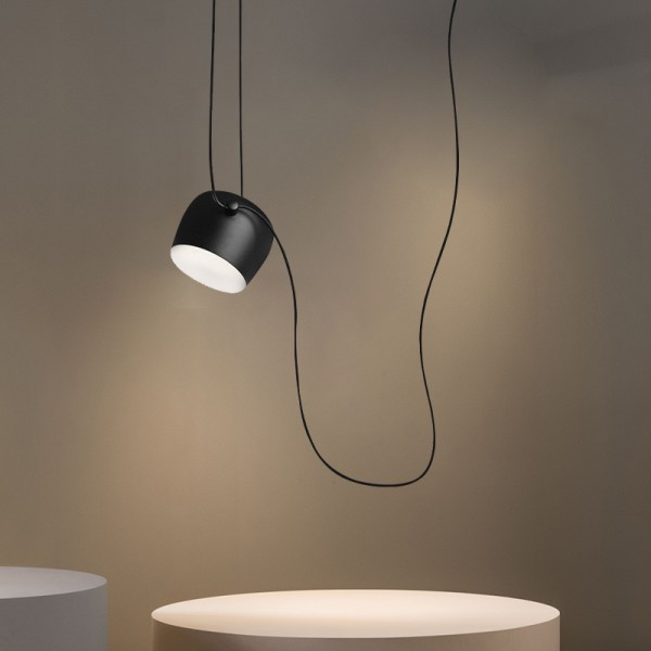 Vera | Hängende Loftlampe Moderne Elegant - Sort-Hvid Design med E27-Fassung, LED-kompatibel