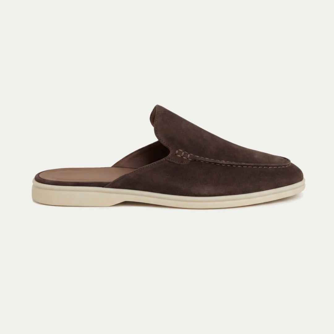 Mules til mænd - Mørkebrun - Sandales - {{ product_tags }