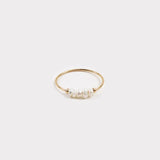 Mini pearl ring