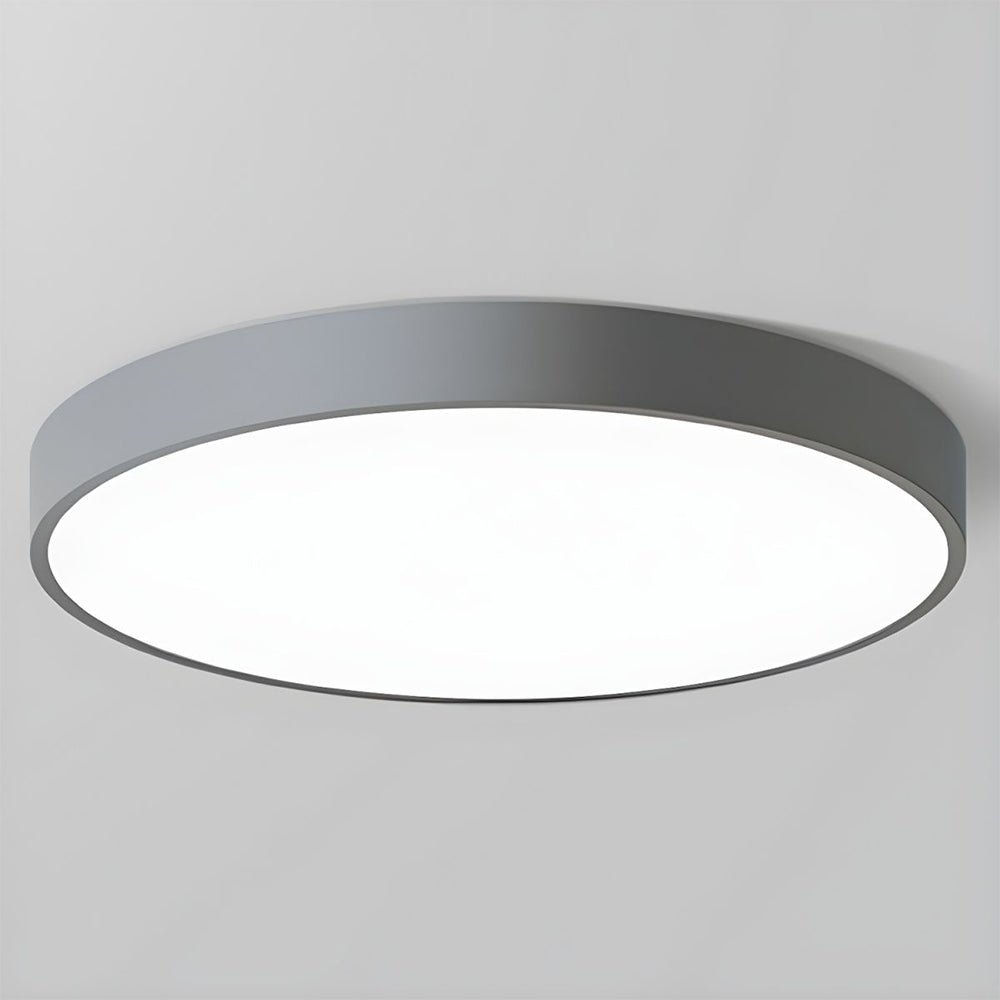Moderne Rund LED Loftslampe Flad Disk