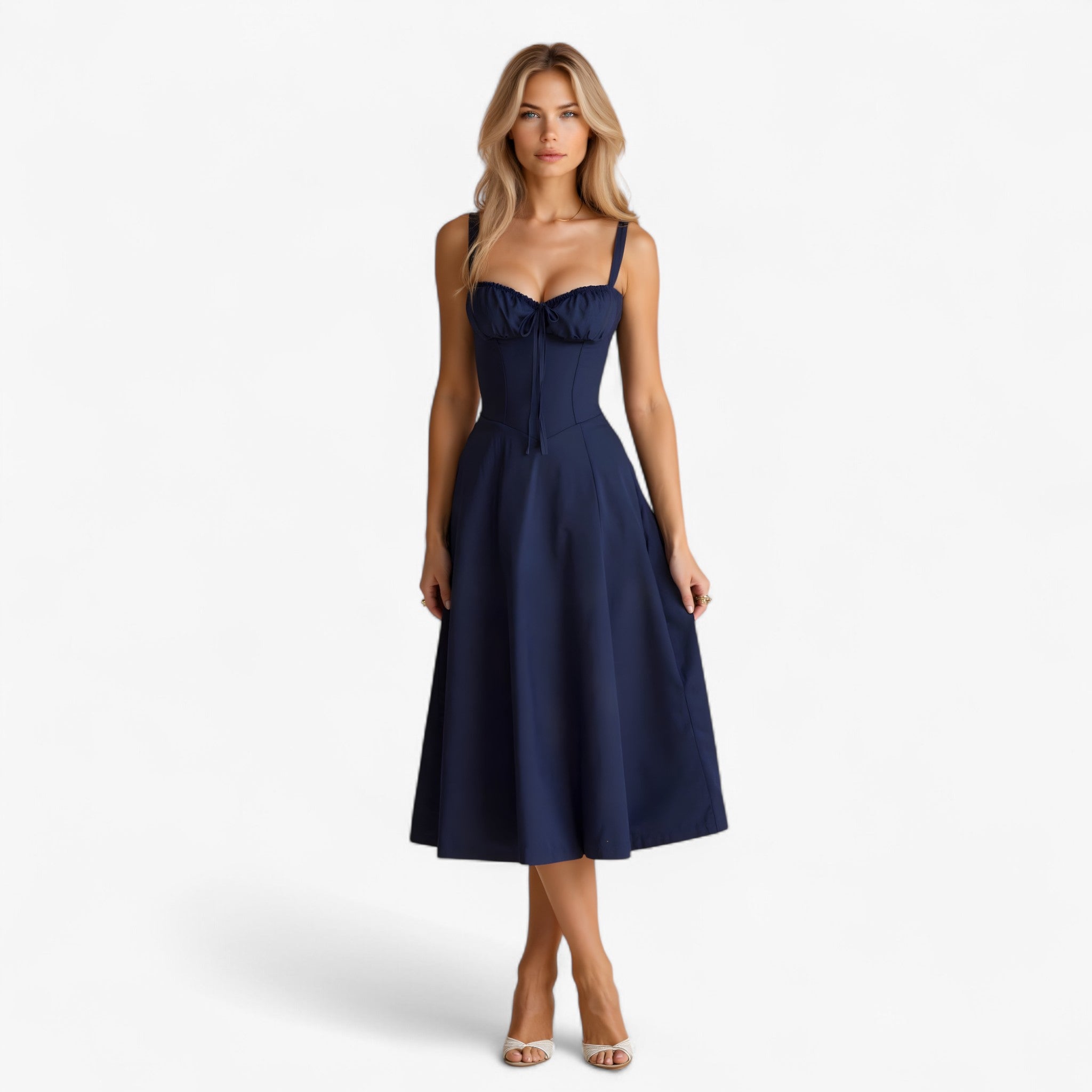 Lana - Sommerkjole - Marineblå - women's fashion - {{ product_tags }