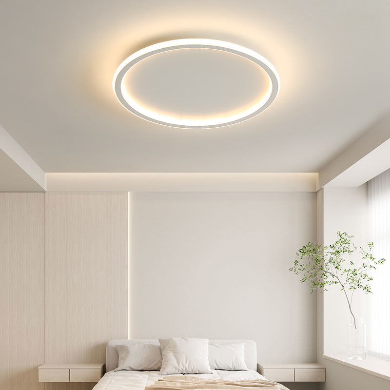 Loftlampe, Rund Skandinavisk LED, Dæmpbar, Aluminium