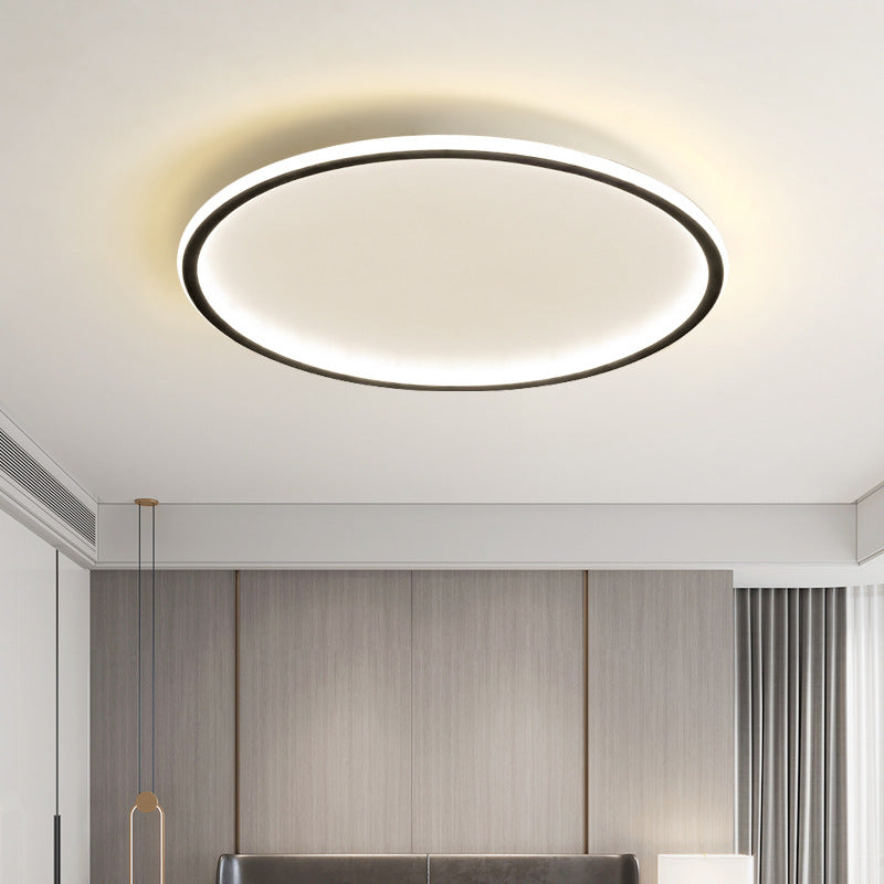 Loftlampe, Rund Skandinavisk LED, Dæmpbar, Aluminium