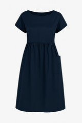 Eustasia | Summery Casual Dress with Pockets