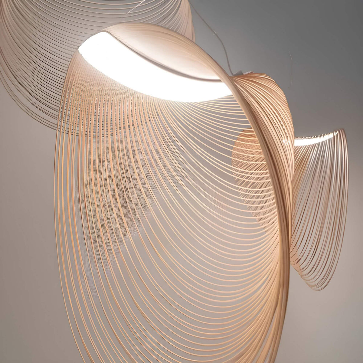 Skandinavisk Egetræsreb Pendel-lampe – Moderne Minimalistisk Loftslampe - - Pendant Light - {{ product_tags }