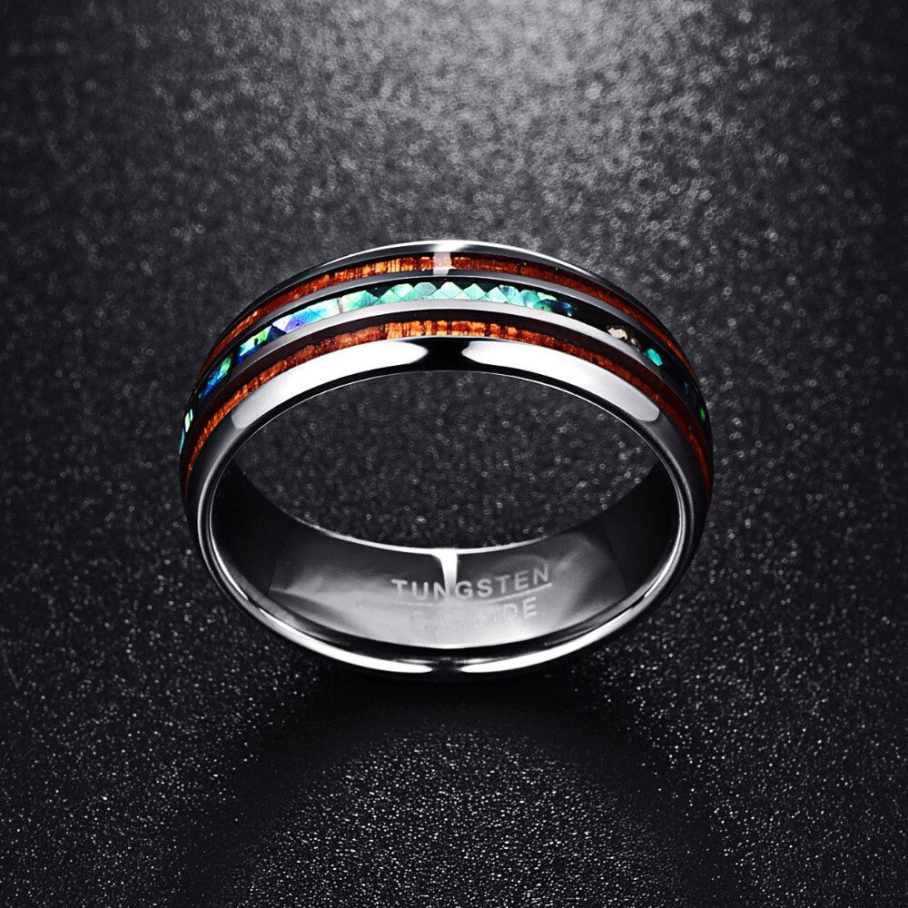 Ring i hawaiiansk koa-træ - - watches - {{ product_tags }
