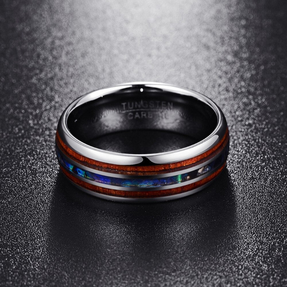 Ring i hawaiiansk koa-træ - - watches - {{ product_tags }
