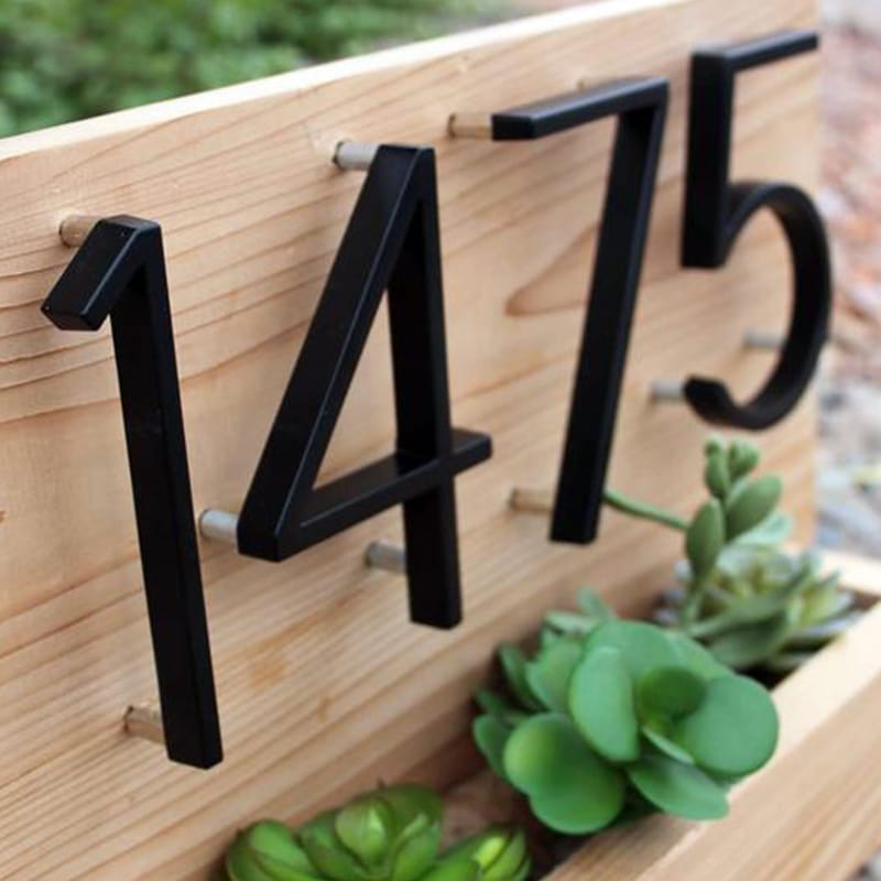 Sorte husnumre - - house & garden - {{ product_tags }