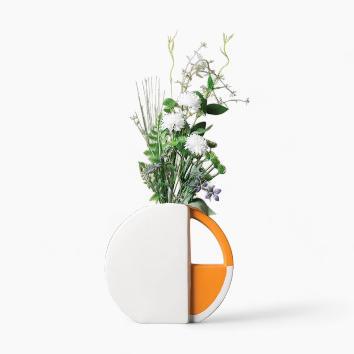 Odal Keramikvase | Chic Accenter til ethvert rum - Orange - house & garden - {{ product_tags }