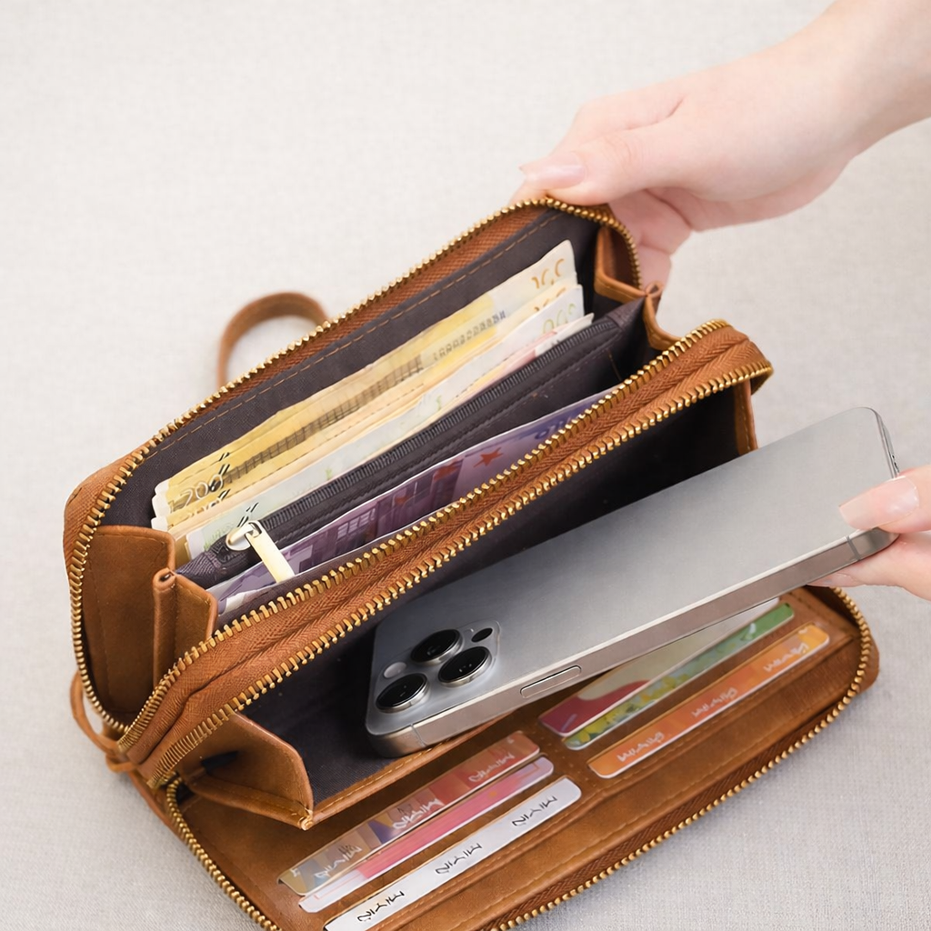 RFID-pengepung til både mænd og kvinder - - RFID-pengepung til både mænd og kvinder - €25 - {{ product_tags }