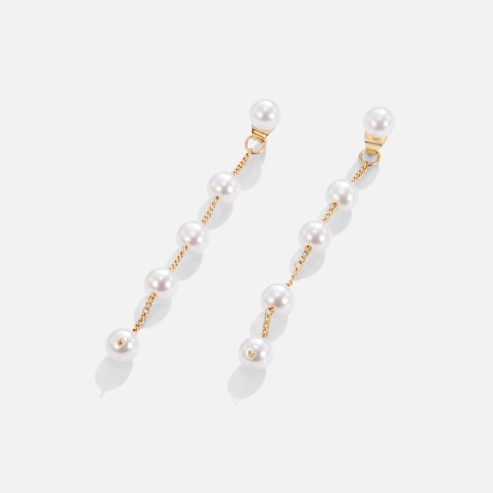 Perle dråbeøreringe - - Perle dråbeøreringe - €25 - {{ product_tags }