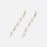 Pearl drop earrings