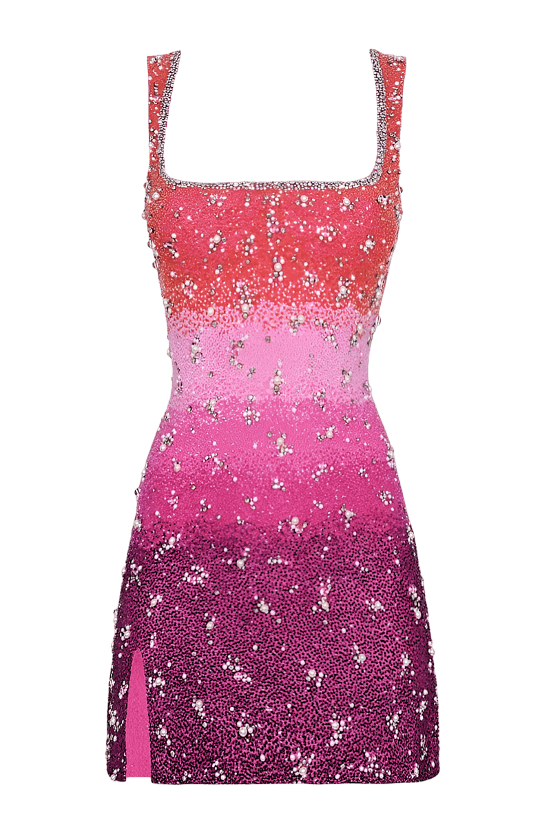 Pia | Betty | Glamorous Sparkling Mini Kjole til Unforgettable Nights