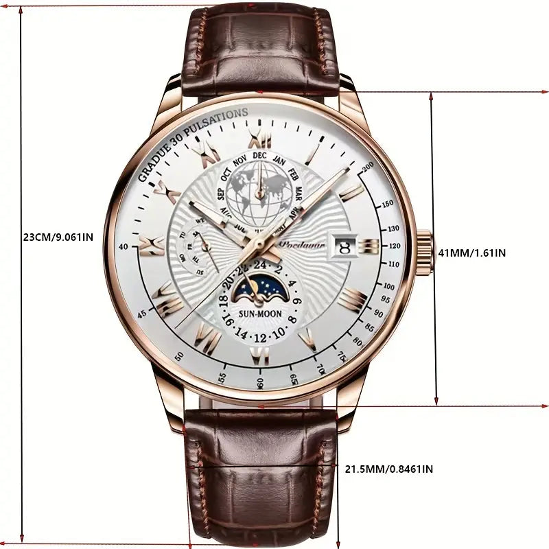 PhaseClock™ - Mekanisk luksusur til mænd - - watches - {{ product_tags }