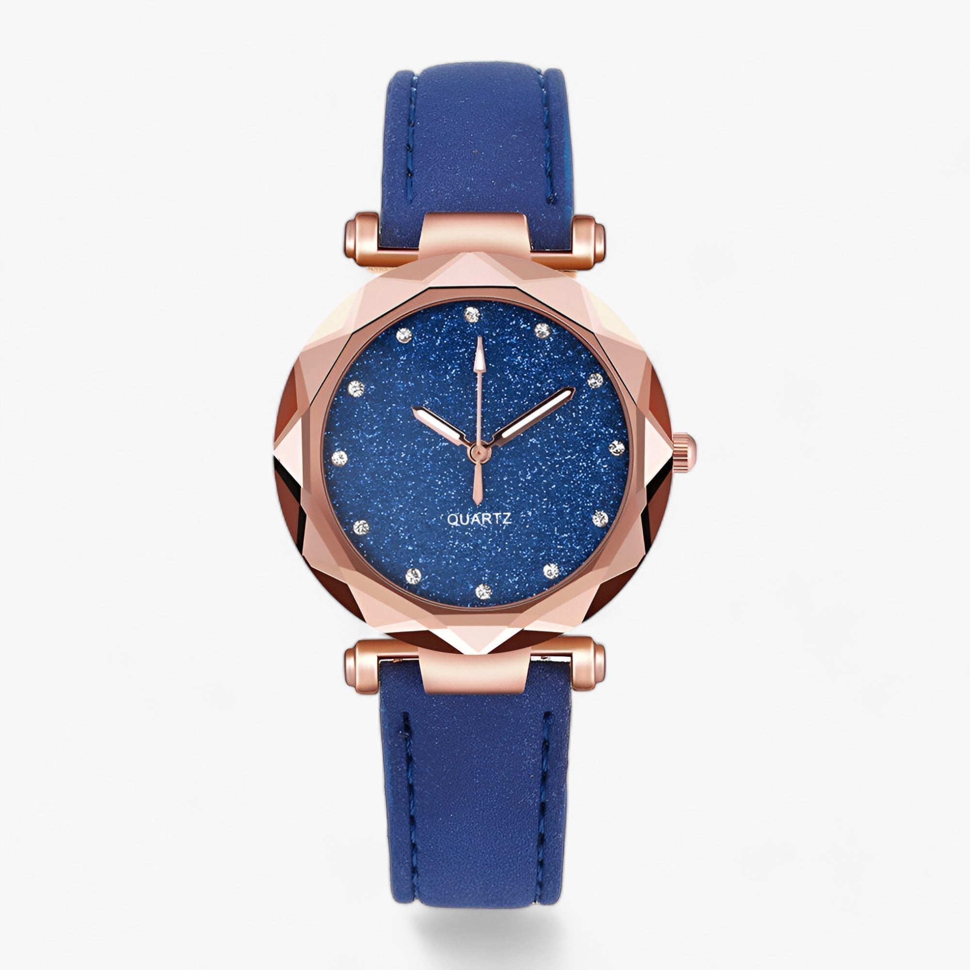 Starry | Strass kvarts - Elegant tidtager - Blå - watches - {{ product_tags }