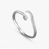 Elise | Silver-Colored Snake Jewelry Bracelet - Beautiful and Stylish