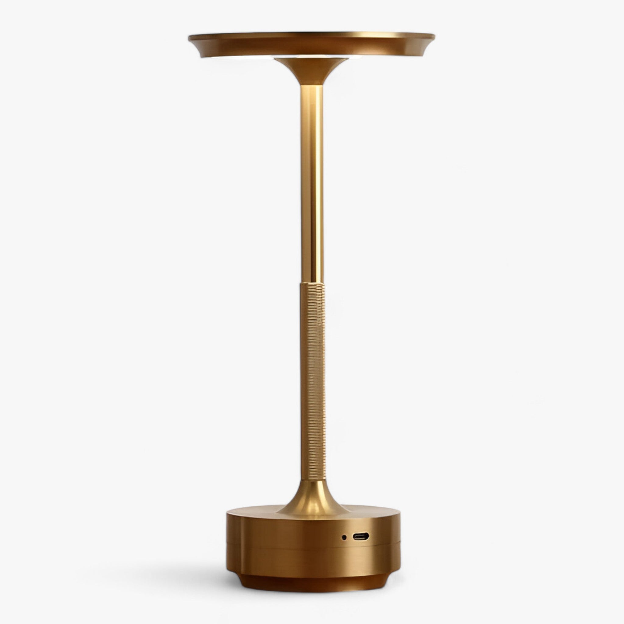 Reth | LED-nattlampe i aluminiumlegering - Justerbar lysstyrke & bærbar for en hyggelig atmosfære - Guld justerbar - house & garden - {{ product_tags }