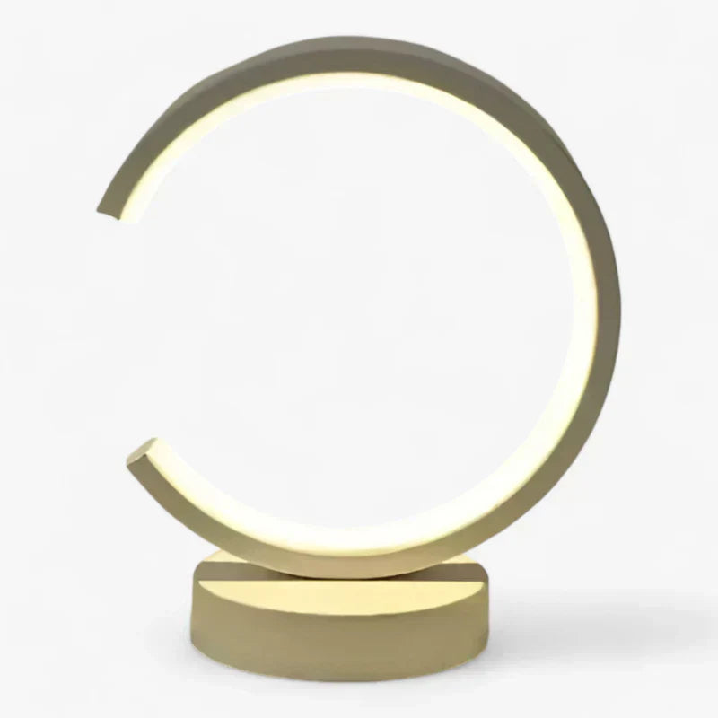 Circ | LED Ringlampe 20 cm - Dæmpbar natlys til soveværelse og livsmiljøer - Hvid model C - house & garden - {{ product_tags }