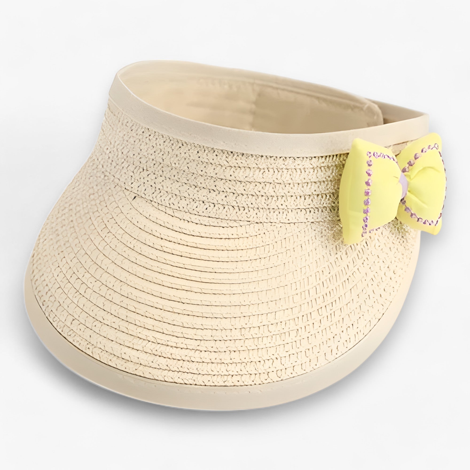 PETAL | Sommer-Stråhat - Solbeskyttelse & Charme - Beige Barn (48-52cm) - baby - {{ product_tags }