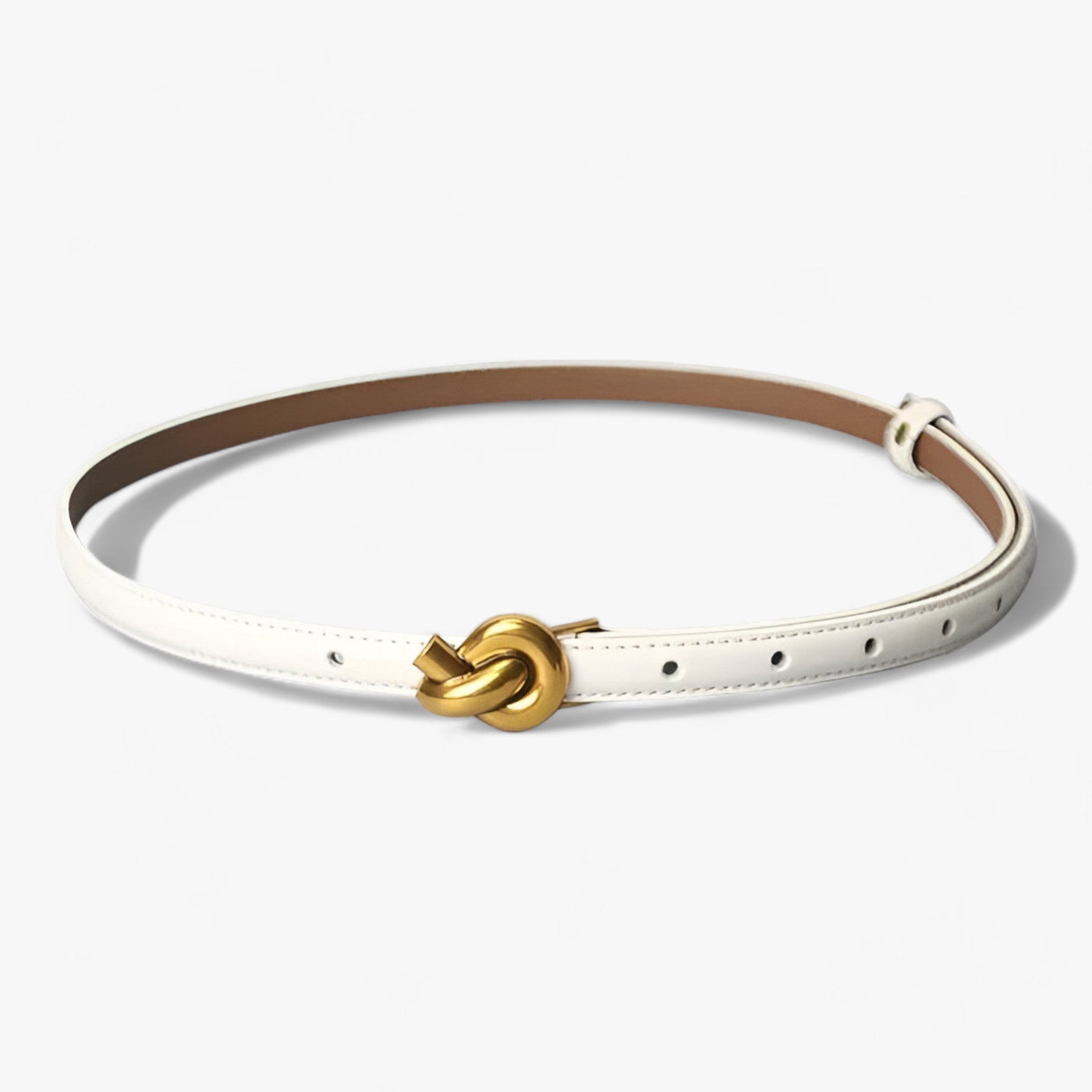 ELEGANCE | Læderbånd - Uundgåelig for modebevidste - Hvid 105CM - ELEGANCE | Læderbånd - Uundgåelig for modebevidste- €25 - {{ product_tags }